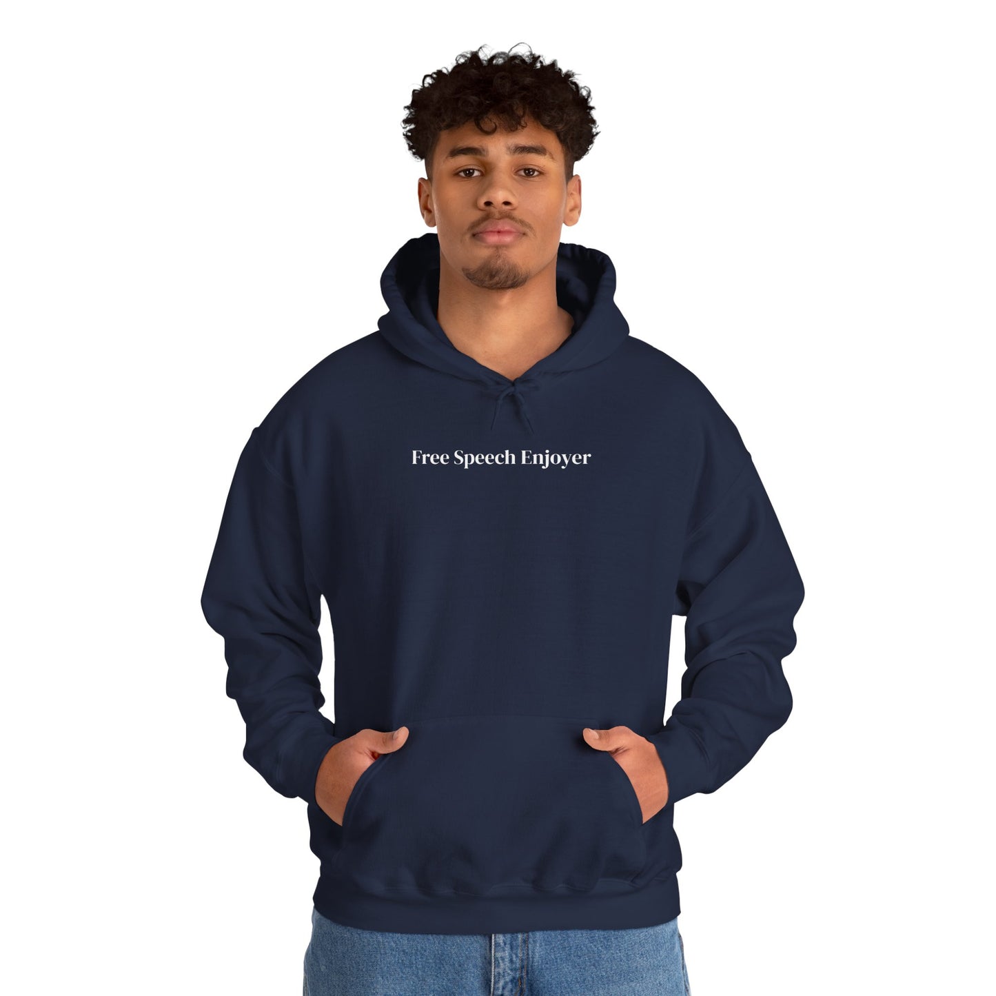 Free Speech Enjoyer - Heavy Blend Hoodie