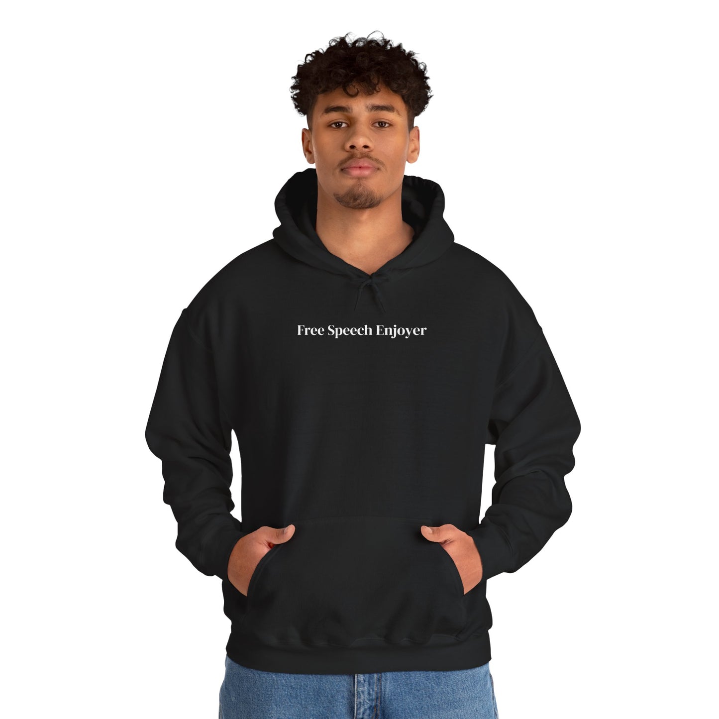 Free Speech Enjoyer - Heavy Blend Hoodie