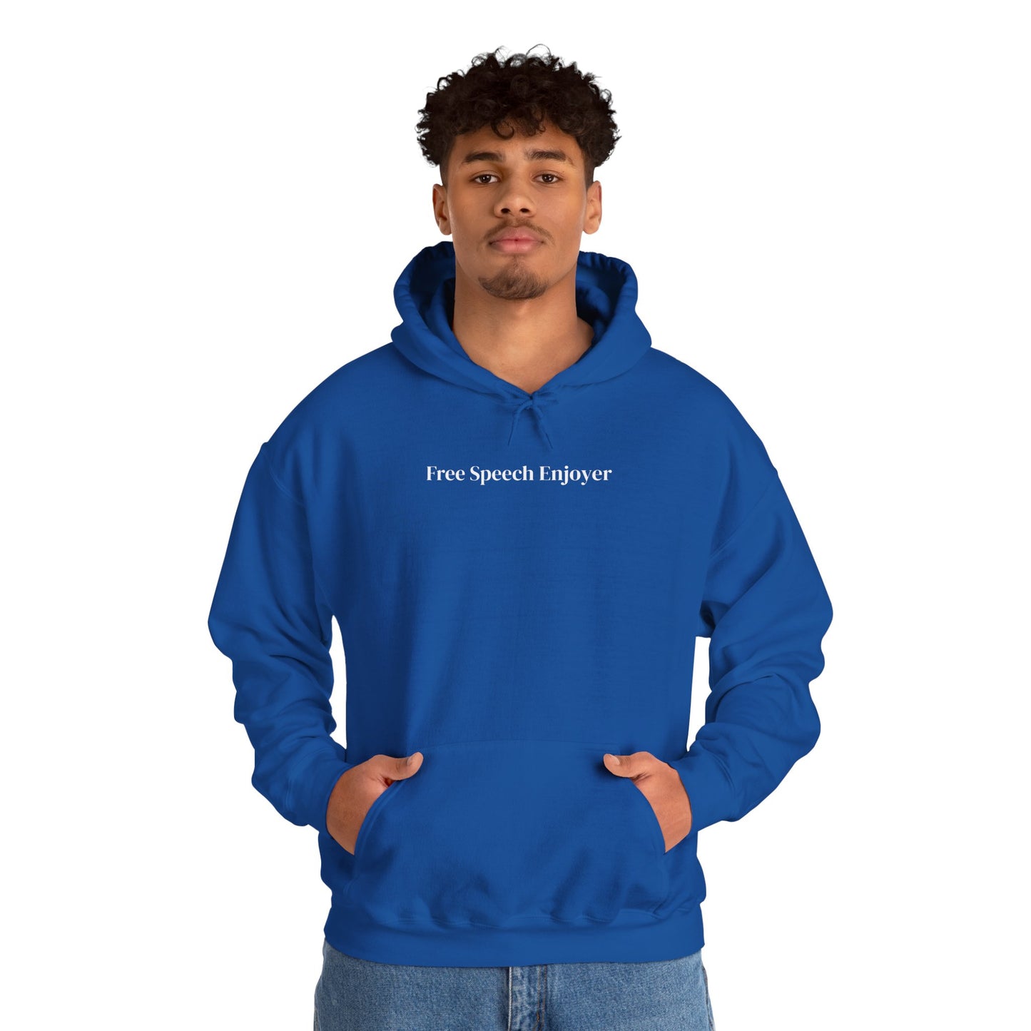 Free Speech Enjoyer - Heavy Blend Hoodie
