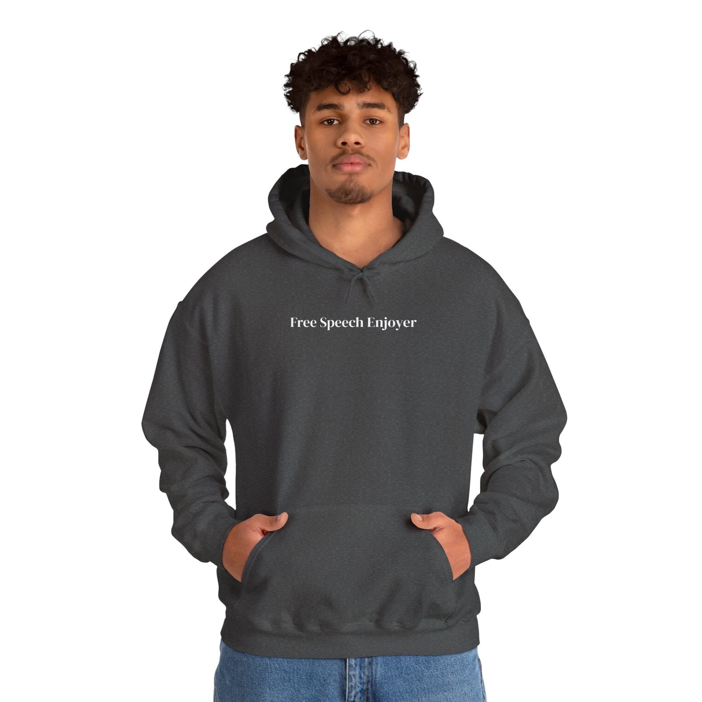 Free Speech Enjoyer - Heavy Blend Hoodie