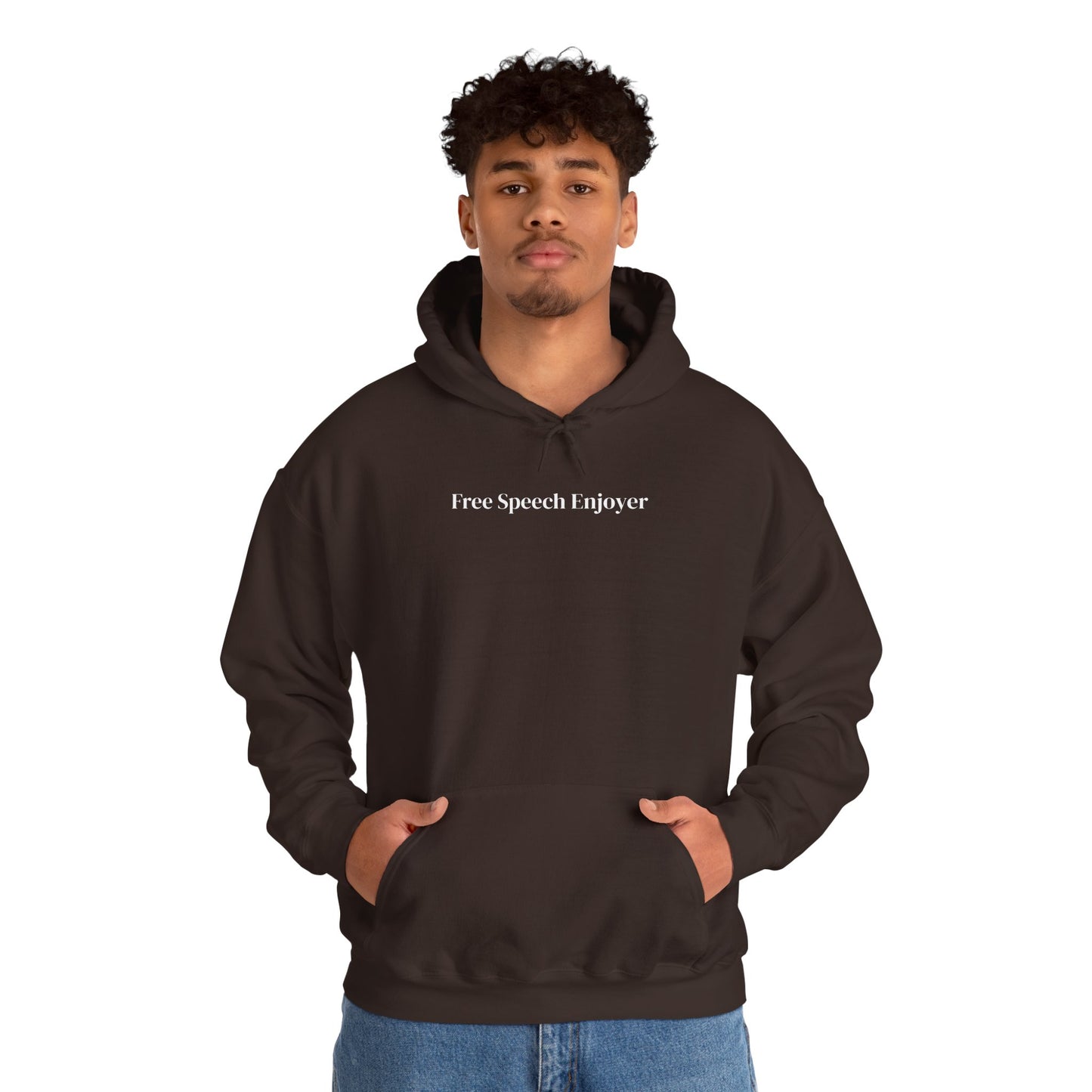 Free Speech Enjoyer - Heavy Blend Hoodie