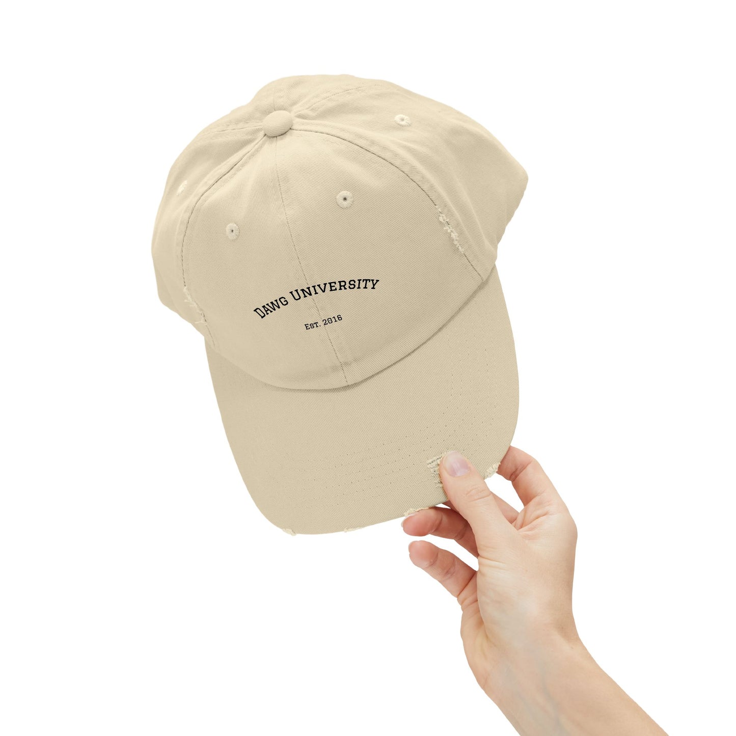 Dawg University - Distressed Cap
