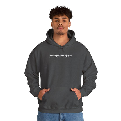 Free Speech Enjoyer - Heavy Blend Hoodie